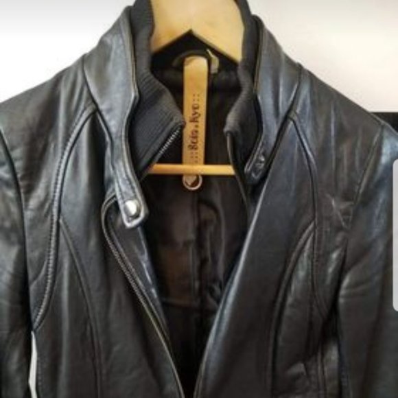 Soia & Kyo Leather Jacket - Size XXS - Picture 3 of 4